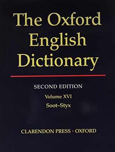 Oxford English Dictionary Edition Volume 20: Simpson, J A